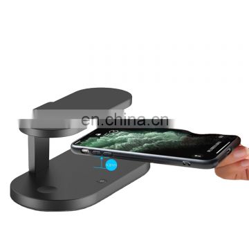 Durable high-end ABS material wireless charger  station