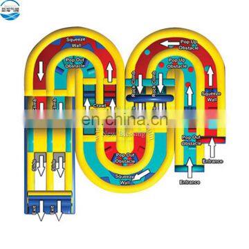 Custom Inflatable Obstacle Climbing Hill Race for Sale,inflatable Obstacle Course Kids Custom Sport Game photo-2