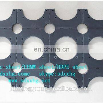 UHMWPE Plastic Spacer for Pipe / High Density HDPE Polyethylene Plastic Spacer for Pipe photo-6