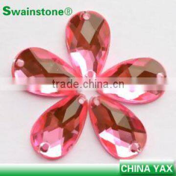 0305L Teardrop Acrylic Rhinestone Flat Back,acrylic Flat Back Rhinestone,flat Back Acrylic Rhinestone