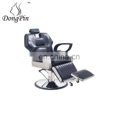 U.S. inventory black barber chair manufacture barber supplies barber chair beauty salon