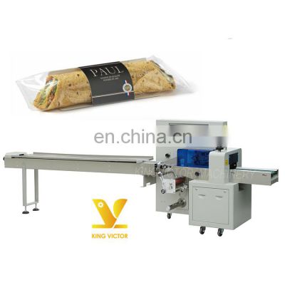 automatic sandwich cheese packing horizontal packaging machine price