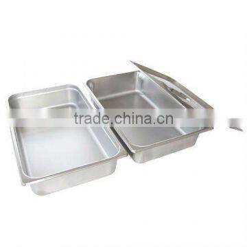 stainless steel buffet plate