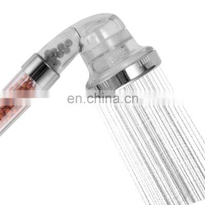 Ionic Shower Head High Pressure with Anion Energy Filtration Stones PP Cotton Filter