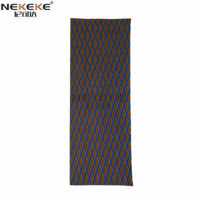 NEKEKE 70*190*0.6 cm Light Brown+Dark Blue+Diamond on Surface Boat Yacht Marine EVA Deck Foam Sheet Composite Outdoor Decking photo-4