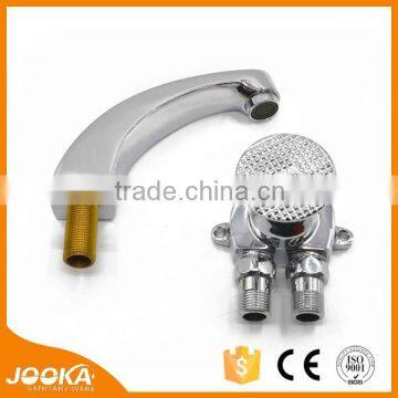 2015 modern style Copper foot valve &Copper basin water faucet for toilet