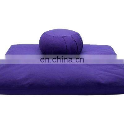 Top Cotton Filled Zafu & Zabuton Meditation Cushion Set Indian Cushion From India photo-2