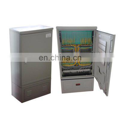 Manufacturer FTTH Outdoor 144 288 576 Core Fiber Optic Cross Connect Cabinet Telecom Cabinet Optical Distribution Cabinet photo-4