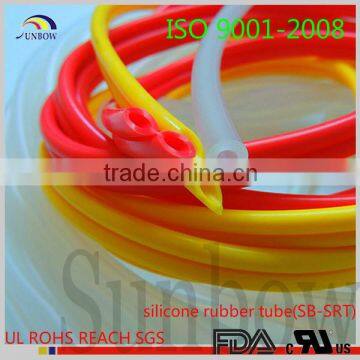 with iso 9001-2008 standard ul certification food grade high temperature flexible silicone tubing for coffee maker