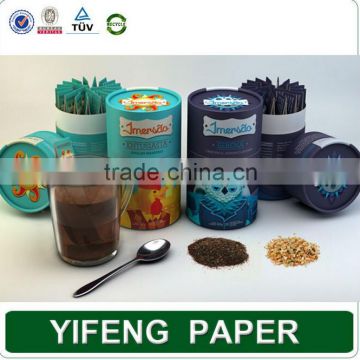 Coffee Sachet Packaging Paper Tubes Packaging for Instant Coffee