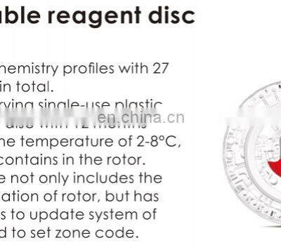 Medical Disposable Reagent Disc Chemistry Analyser Disk photo-5