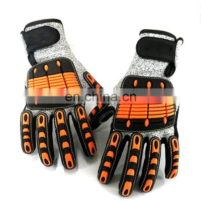 TPR Impact Gloves Cut Level 5 Anti-impact Gloves Cut Resistant Gloves Impact