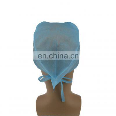 Disposable Non Woven Surgeon Hood Doctor Cap photo-5