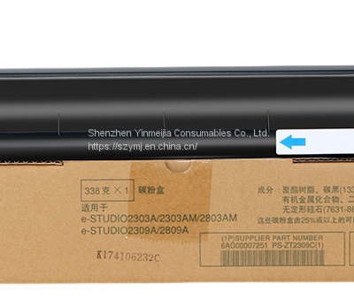 Toshiba 2303a Toner Cartridge T-2309C 2809 2303 2803 A AM Printer Toner OD2505 Toner Cartridge Toshiba 2309 Toner Cartridge Toshiba 2303am Toner Cartridge