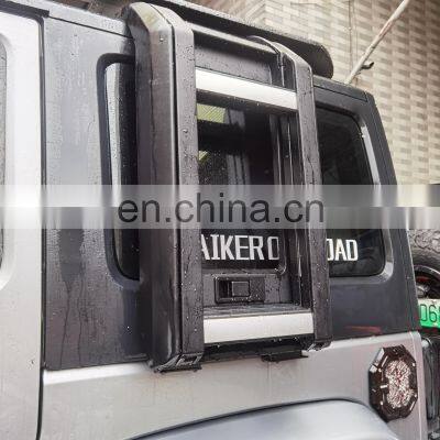 Aluminum Side Ladder for Jeep Wrangler JK JL From Maiker Auto Accessories