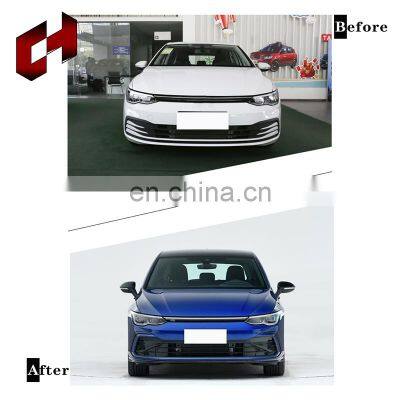 CH Brand New Material Real Bumper Complete Body Kit Pp Material R Style Bumper For VW Golf 8 2020 to R Line