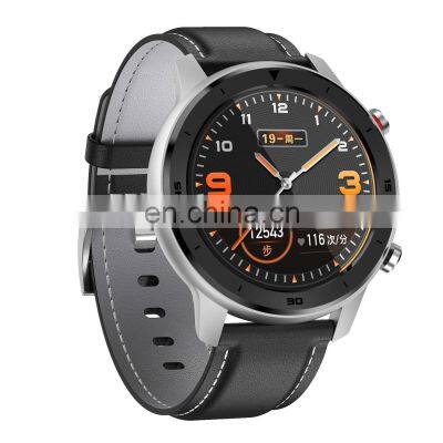 DT78 Men Women Smart Watch IP68 Waterproof Leather Band Sports Swimming Heart Rate dt78 Smartwatch