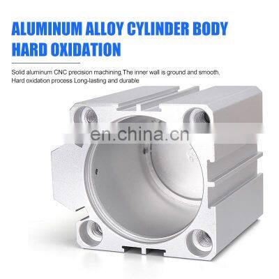 SDA80X10 SDA80X25 SDA80X30 SDA80X40 SDA80X50 SDA80X75 SDA80X100 Thin Type Standard Piston Compact Pneumatic Air Cylinder photo-4