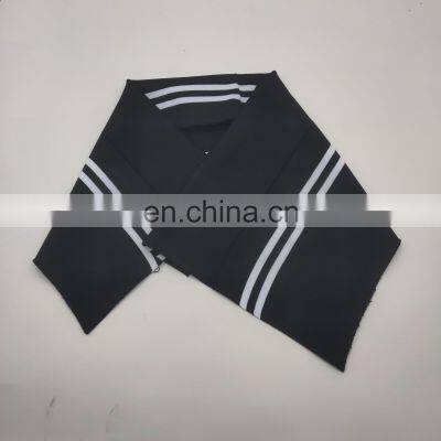 Новый модный высококачественный полиэфирно-спандовый плоский рифленый трикотажный материал, аксессуары для рифленой трикотажной одежды, манжеты с рифлением photo-4