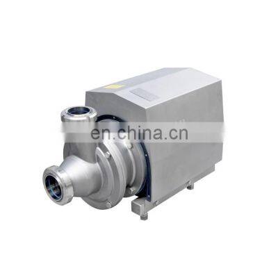 China Manufacturers Price Stainless Steel Food Transfer Sanitary Centrifugal Water Pumps Open Impeller