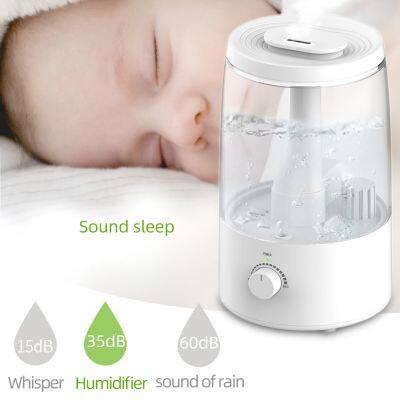 Air Humidifiers Wholesale Fast Delivery 12pcs/carton 3.5L Color Changing Essential Oil Diffuser Air Humidifier