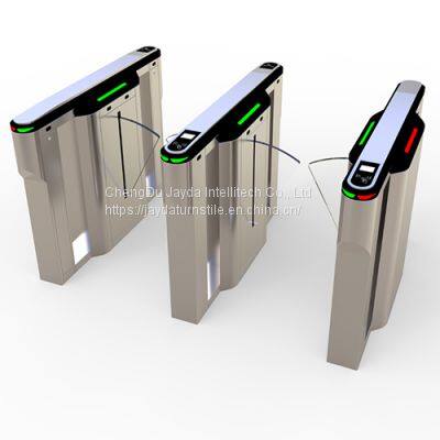 Flap Barrier Turnstile / Access Control Flap Turnstile/ Flap Gate Optical Turnstile photo-2