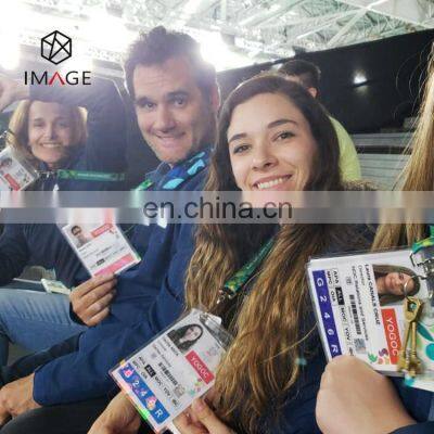 OEM Custom Голографические прозрачные термосвариваемые ламинирующие пакеты photo-2