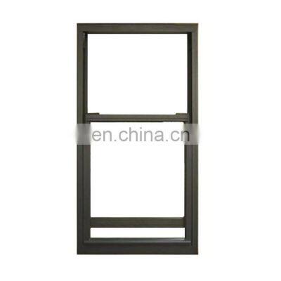 American style Thermally broken aluminum window double sliding double hung windows aluminium