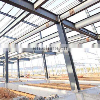 Super Quality Commercial Modular Steel Structure Super Market Shopping Mall Exhibition Hall Modern Design Layout Building