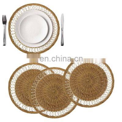 Vietnam natural Rattan Placemat versatile Straw wall decor basket wholesale Handwoven in Vietnam