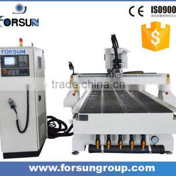 CE approved!!!JINAN big Factory price 1325 cnc router with vacuum table and dust collector(1300*2500*200mm)