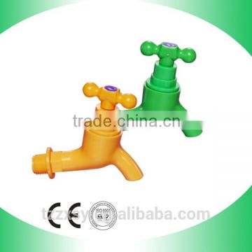 colorful PVC PP ABS plastic tap for water supply