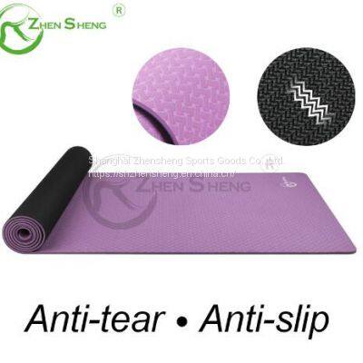 Leather Rubber Professional Exercise Fitness Pilates Yoga Mat photo-2