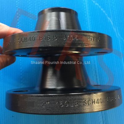 orged Carbon Steel Welding Neck Flange Raised Face ASME B16.5 / EN1092-1