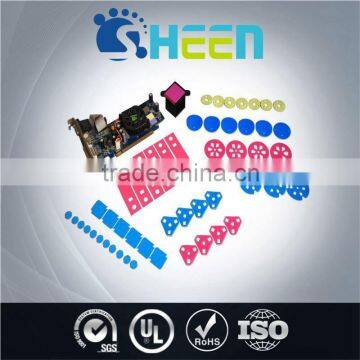 Can Be Single Or Double-Sided Gum Thermal Pads For Air-Conditioners For High Frequency Microprocessors