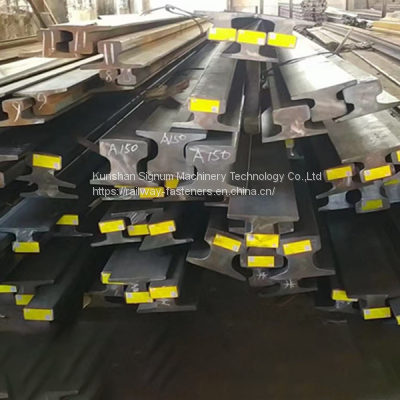 DIN536 A55 Crane Rail Railway Steel Rail