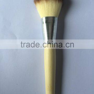 Horse Hair Material Wood Handle Face Used Make up Brush Set 5 Piece photo-2