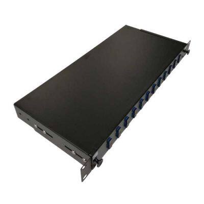 19inch ODF 24 sc Adatpers Sliding Patch Panel 12fibers 19'' ODF Rackmount Sliding Panel photo-4