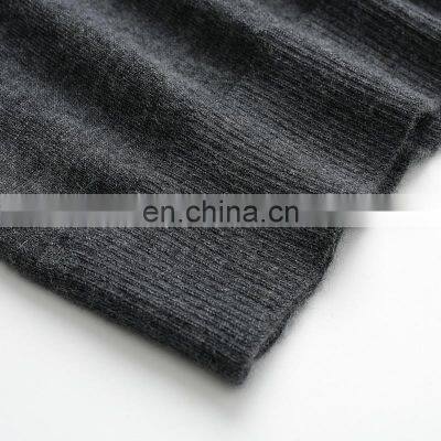 Ladies 100% Cashmere Turtleneck Sweater Winter Thick Knitted Pullover Soft Warm Formal Style Solid Pattern OEM Service Available