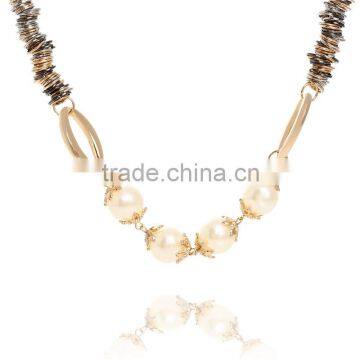 2015 Yiwu fashion women Pearl long necklace trend of personality