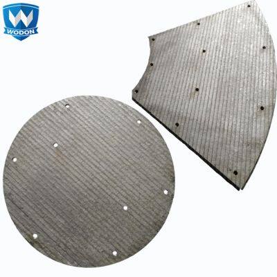 Mixed Concrete Batching Plant and Mixer Wearing Plate Liners for Mining Machine Parts