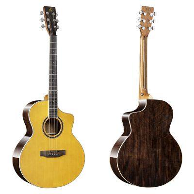 YAN Yan 41-inch JF Body Spruce solid top Walnut Backsides Vintage Natural Color Wholesale guitar factory Y-41JF