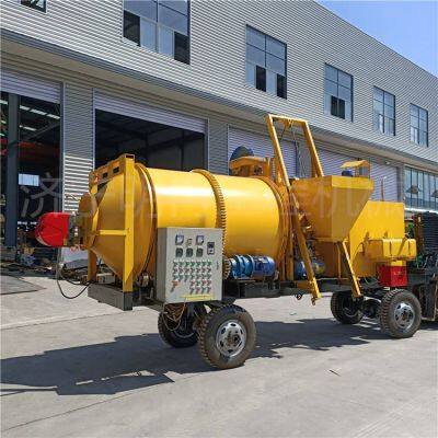 Highway Paving Frying Material Machine, Asphalt Heating Mixer, Automatic Feeding Asphalt Mixer photo-3