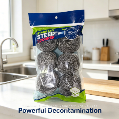 30Г 40Г 50Г Специальные наборы кухонных стальных мочалок, произведенные на фабрике