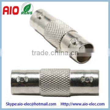 Straight copper pin BNC female to female coupler adaptor to Change the Connector Type