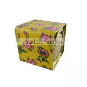 Food Grade Square Metal Tea Tin Box With Airtight Lid photo-3