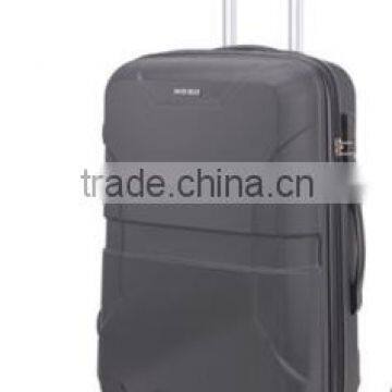 cool black ABS luggage trolley classic durable business luggage suitcase airport luggage bag