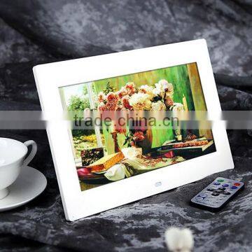 10inch HD TFT-LCD 1024*600 Digital Photo Picture Frame with Alarm Clock MP3 MP4 Movie Player Remote Control