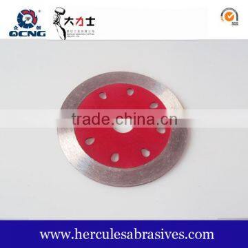 Good Quality Continuous Rim Electroplated Cutting Diamond Blade With Straight Protections photo-2