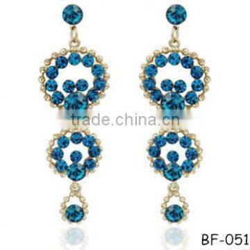 Fashion long tassels earring wedding bridal fashion earrings